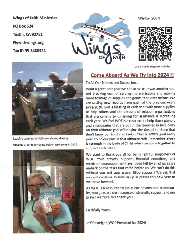 wings of faith 2024 report pg1